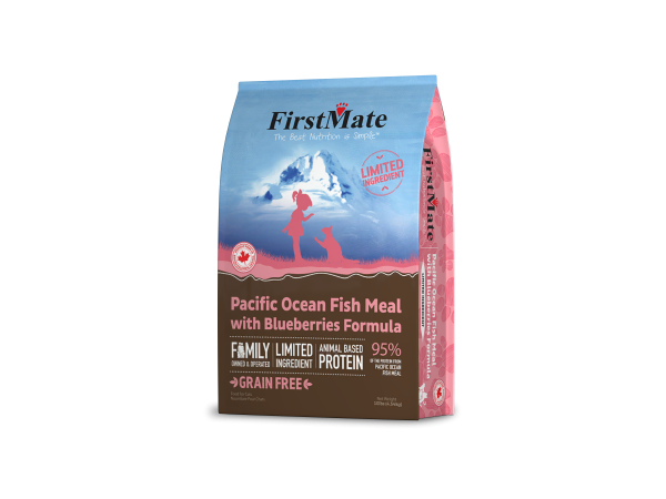 FirstMate Cat Grain Free Pacific Ocean Fish with Blueberries