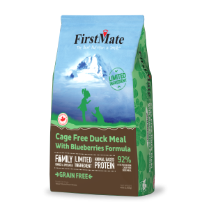 FirstMate Cat Grain Free Cage Free Duck with Blueberries