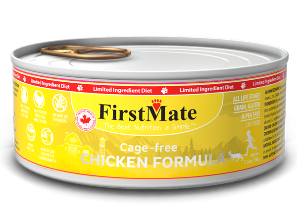 FirstMate Cat cage-free GF Chicken 5.5oz