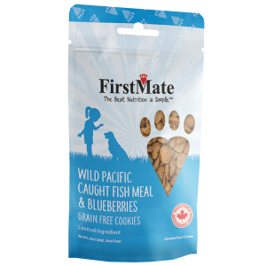 FirstMate Dog Treats Cookies Fish & Blueberries