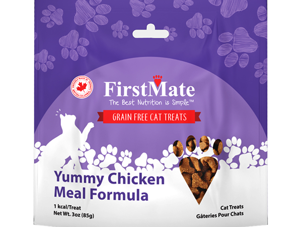 FirstMate Cat Treats Yummy Chicken