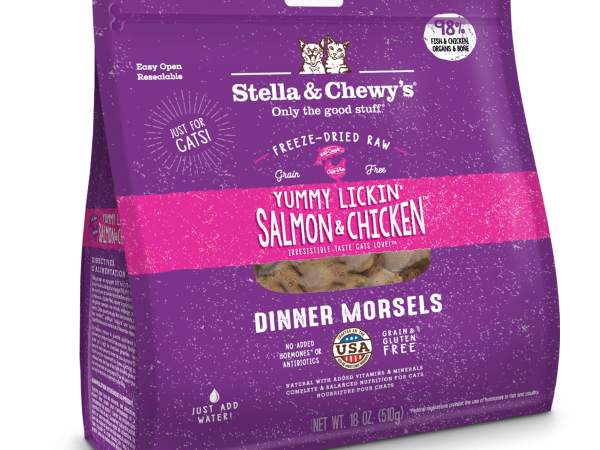 Stella&Chewy Cat Freeze Dried Yummy Lickin’ Salmon & Chicken