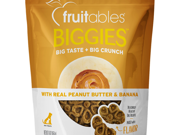 Fruitables Dog Biggies Peanut Butter & Banana