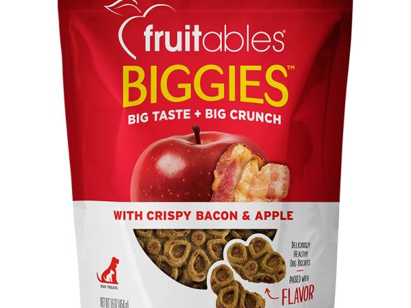 Fruitables Dog Biggies Crispy Bacon & Apple