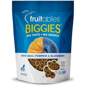 Fruitables Dog Biggies Pumpkin & Blueberry