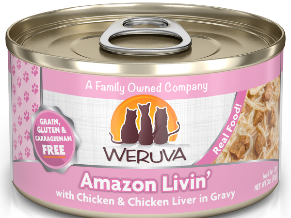 Weruva Cat Amazon Living chicken and liver