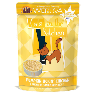 Cats in the Kitchen Pumpkin Lickin Chicken