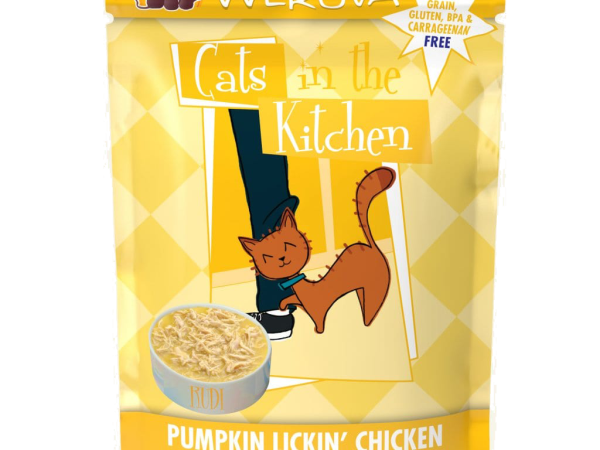 Cats in the Kitchen Pumpkin Lickin Chicken