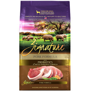 Zignature Dog Limited Ingredient Pork