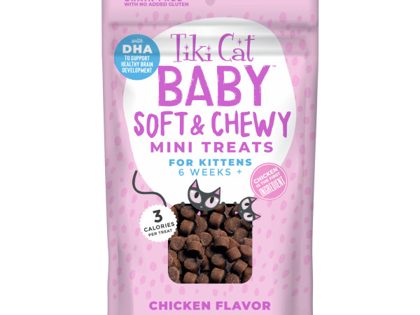 Tiki Cat Kitten Soft and Chewy Treats