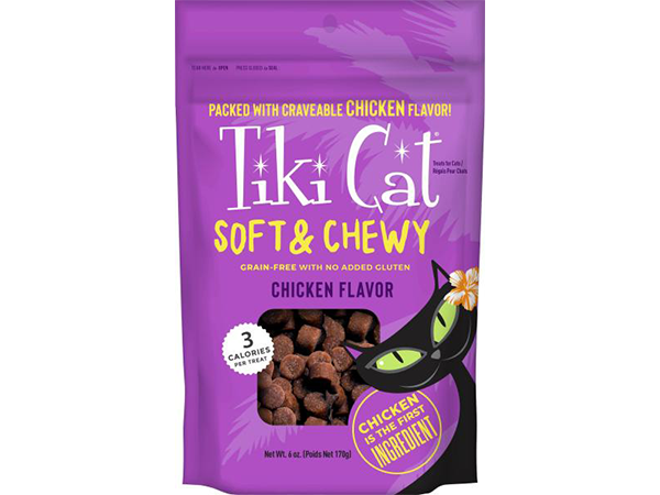 Tiki Cat Treats Soft & Chewy Chicken