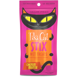 Tiki Cat Stix Wet Treats Chicken Mousse