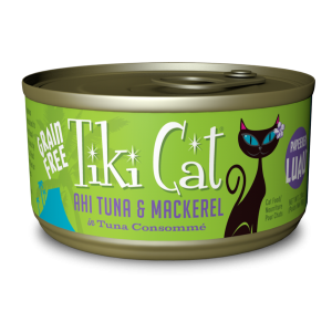 Tiki Cat Luau GF Ahi Tuna and Mackerel
