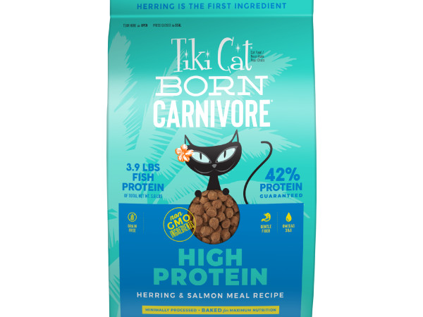 Tiki Cat Born Carnivore Herring & Salmon non-GMO
