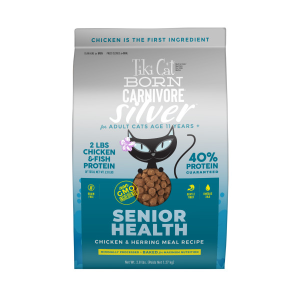 Tiki Cat Born Carnivore Silver Senior Health non-GMO