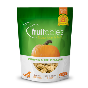 Fruitables Dog Crunchy Treats Pumpkin & Apple
