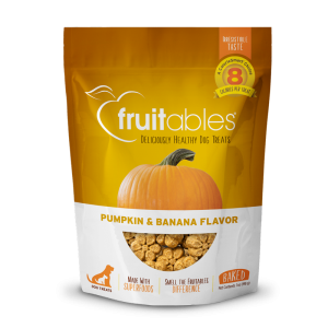 Fruitables Dog Crunchy Treats Pumpkin & Banana