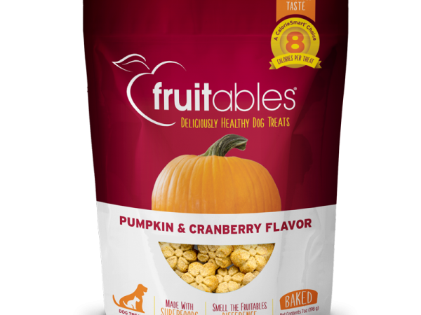 Fruitables Dog Crunchy Treats Pumpkin & Cranberry