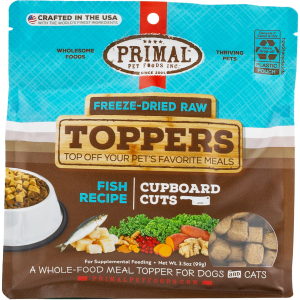 Primal Freeze Dried Topper Fish for Dogs & Cats