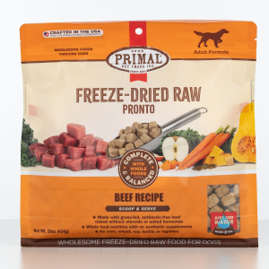 Primal Freeze Dried Beef Pronto