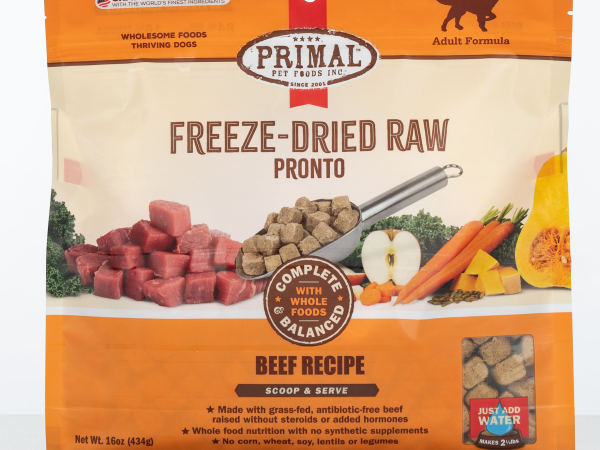 Primal Freeze Dried Beef Pronto