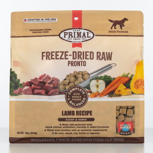 Primal Freeze Dried Lamb Pronto