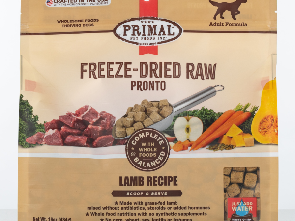 Primal Freeze Dried Lamb Pronto
