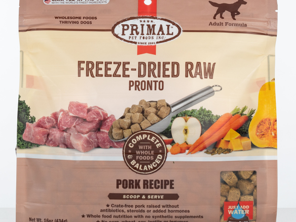 Primal Freeze Dried Pork Pronto