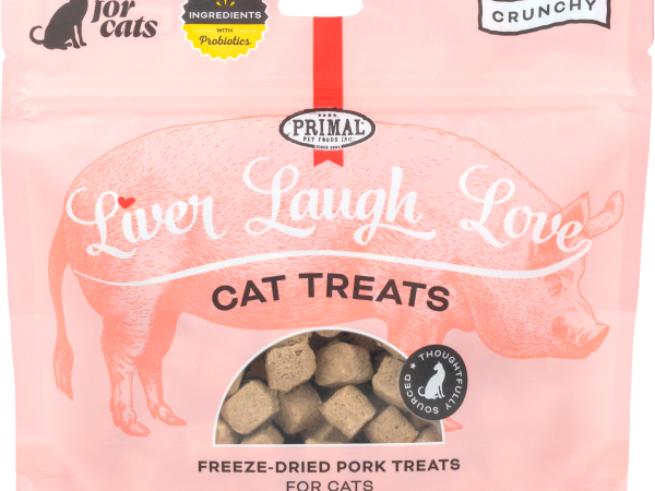 Primal Cat Liver Laugh Love Pork Treats
