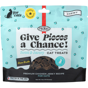 Primal Cat Give Pieces a Chance Chicken Treats