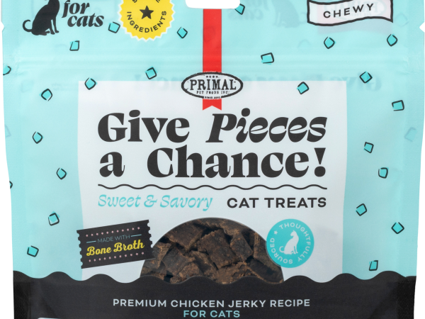 Primal Cat Give Pieces a Chance Chicken Treats