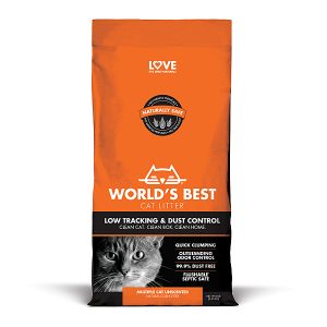 World's Best Low Tracking & Dust Control Litter 8lb