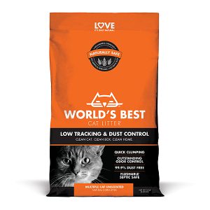 World's Best Low Tracking & Dust Control Litter 15lb