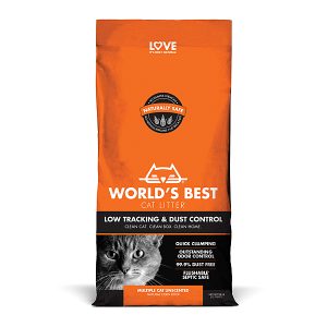 World's Best Low Tracking & Dust Control Litter 28lb