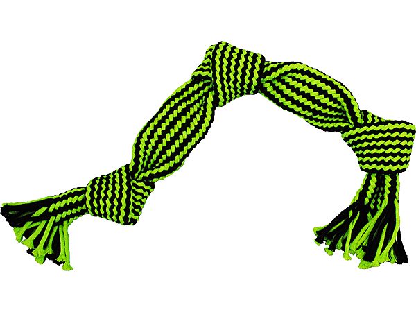 Jolly Pets Knot n Chew 3 Knot with Squeaker