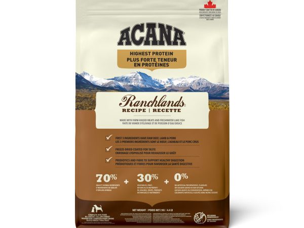 ACANA Highest Protein Ranchlands Dog