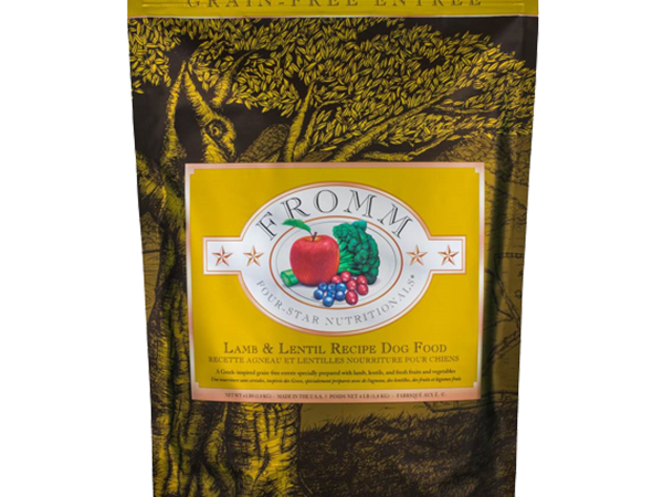 Fromm Dog Four-Star Grain Free Lamb & Lentil