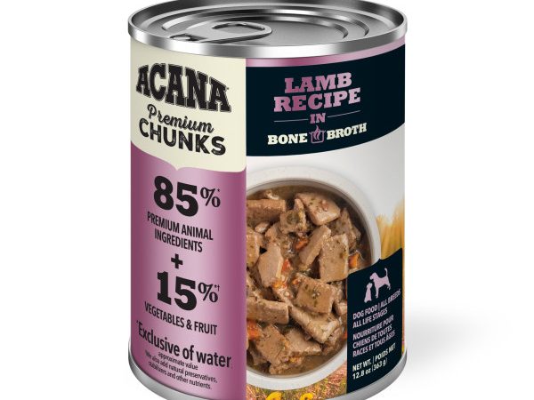 Acana Dog Premium Chunks Grain Free Lamb in Broth Wet Food