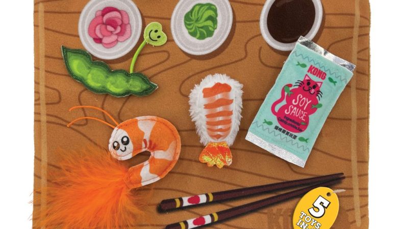 Kong Pull-A-Partz Sushi