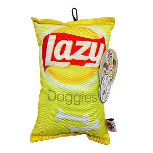 Lazy Doggies Chip Toy 8"