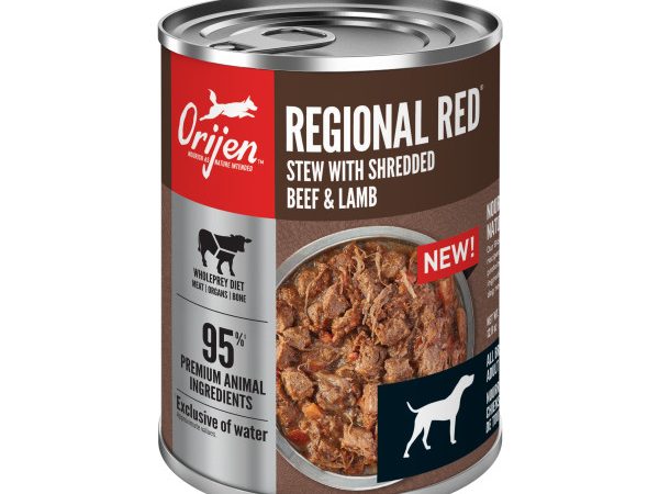 Orijen Dog Real Meat Shreds Regional Red Wet Food 12.8oz