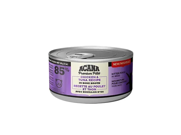 Acana Kitten Chicken + Tuna Wet Food 3oz