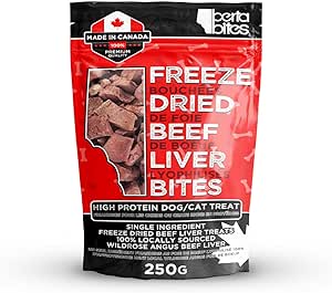 Berta Bites Freeze Dried Beef Liver