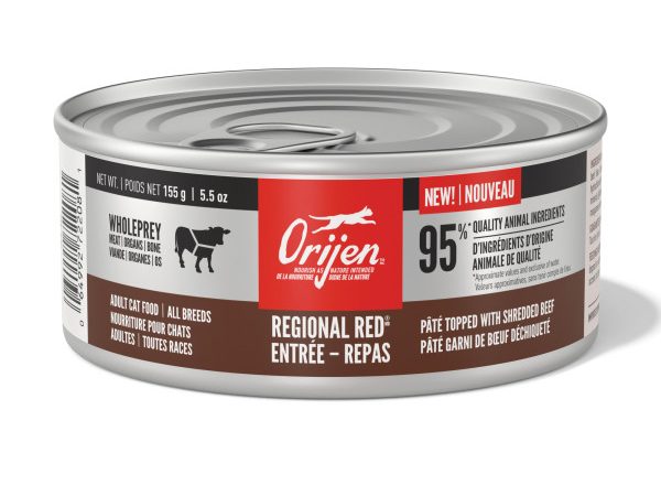Orijen Cat Regional Red in Bone Broth Wet Food