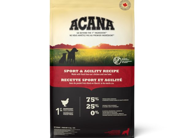 Acana Dog Sport+Agility Recipe Dry Food 11.4kg