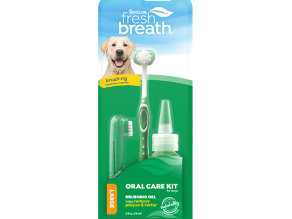 Tropiclean Fresh Breath Oral Care Kit Large Dog