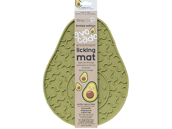 Dexypaws Dog Licking Mat Avocado