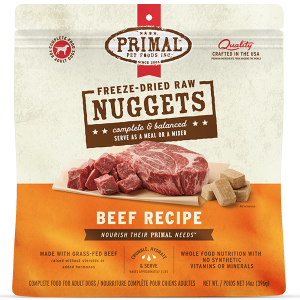 Primal Dog Freeze Dried Raw Nuggets