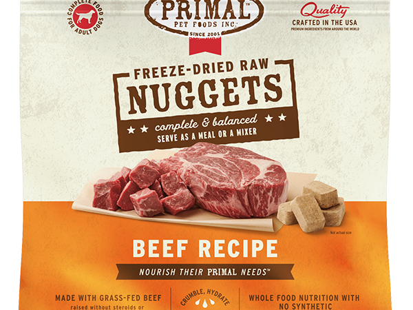 Primal Dog Freeze Dried Raw Nuggets