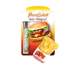 Meowijuana Get Hungry Burger & Fries